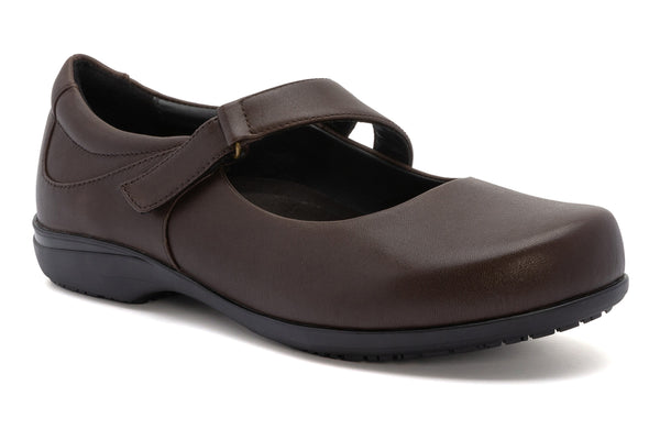 Metatarsalgia Shoes Alice Dark Brown Nappa