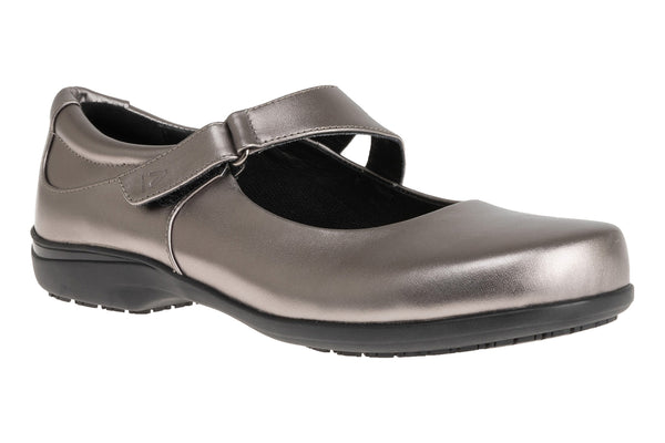 Metatarsalgia Shoes Alice Charcoal Metalic 